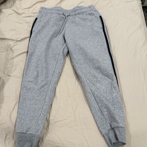 Adidas Gray Sweatpants with Black stripes women’s S